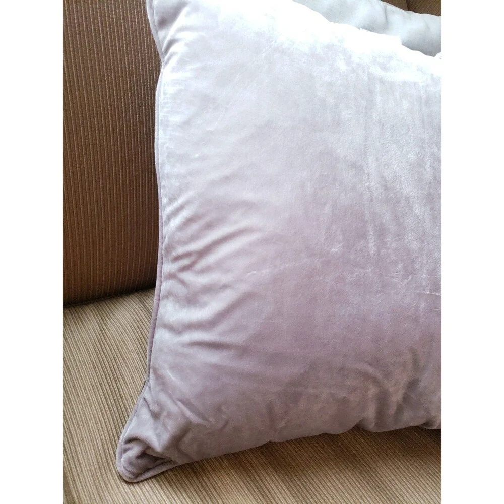 Burnt Out Geometric Square Throw Pillow